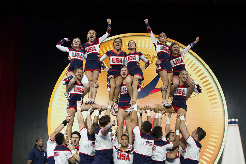 Official Home of USA Cheer Team U.S. Sport Cheering & STUNT USA Cheer