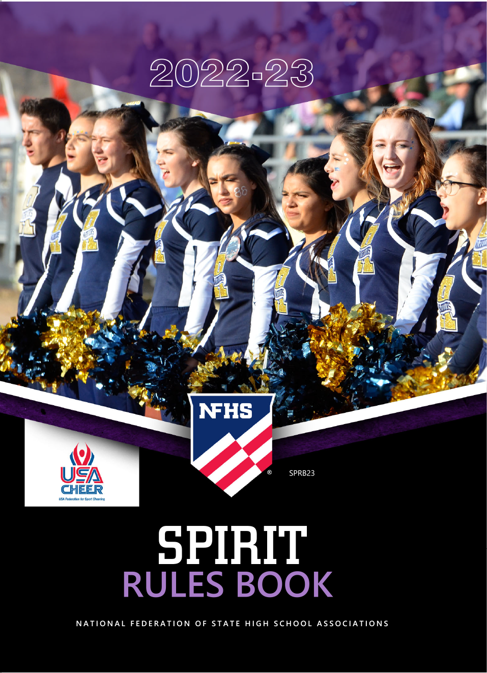 202223 Spirit Rules Book_Draft 2 cover USA Cheer
