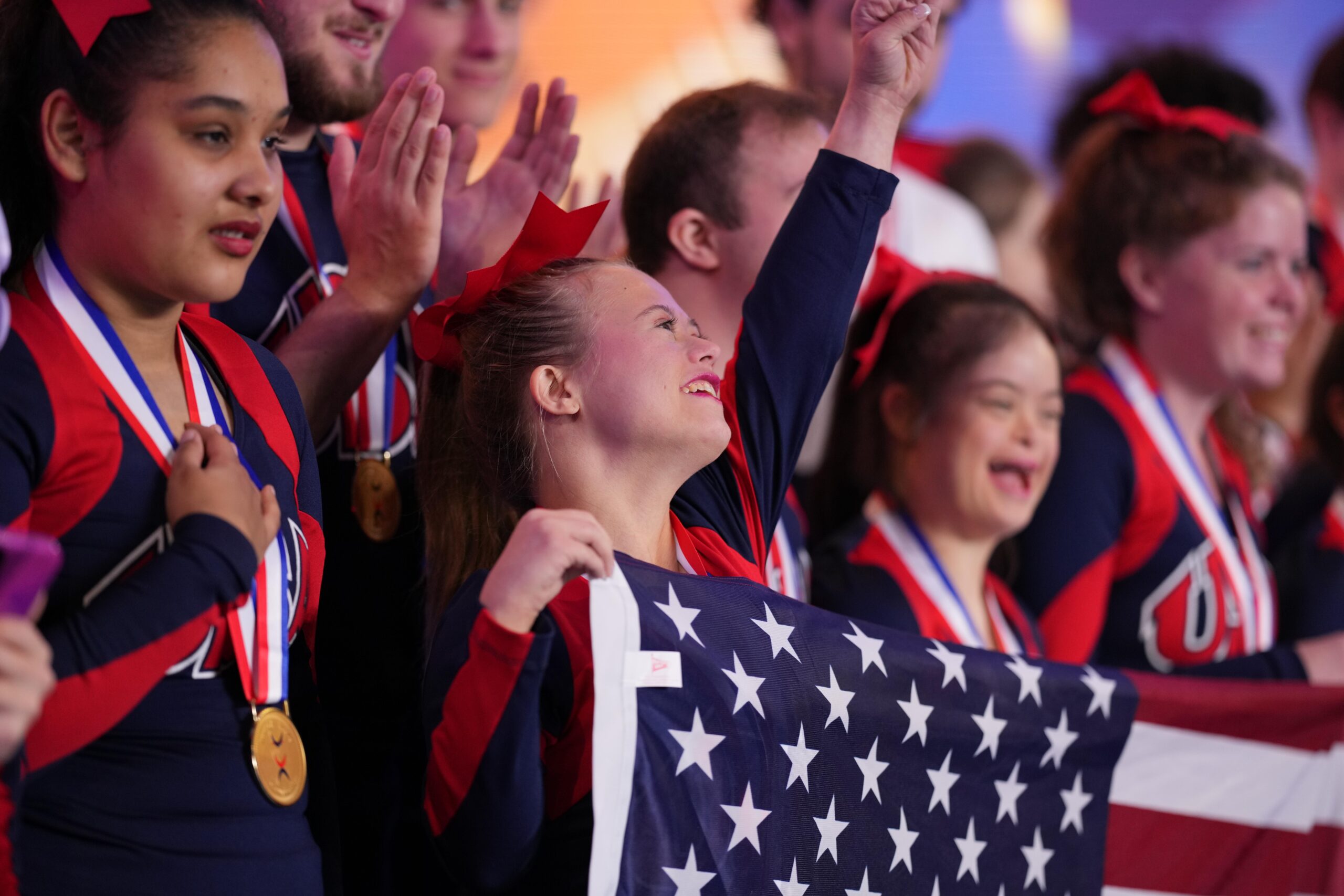 Adaptive Abilities US National Team Smiling at Awards